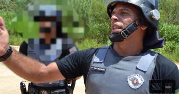 Sargento Faria, quando fazia parte do 40º BPM em Votorantim / Foto: TV Votorantim