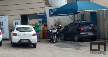 PM de folga é baleado durante discussão com médico em posto de gasolina