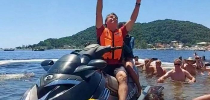 Detento da saidinha temporária vai passear de jet ski, mas acaba preso pela PM