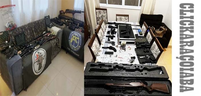 PM encontra arsenal com homem identificado como ‘armeiro’ de facção criminosa